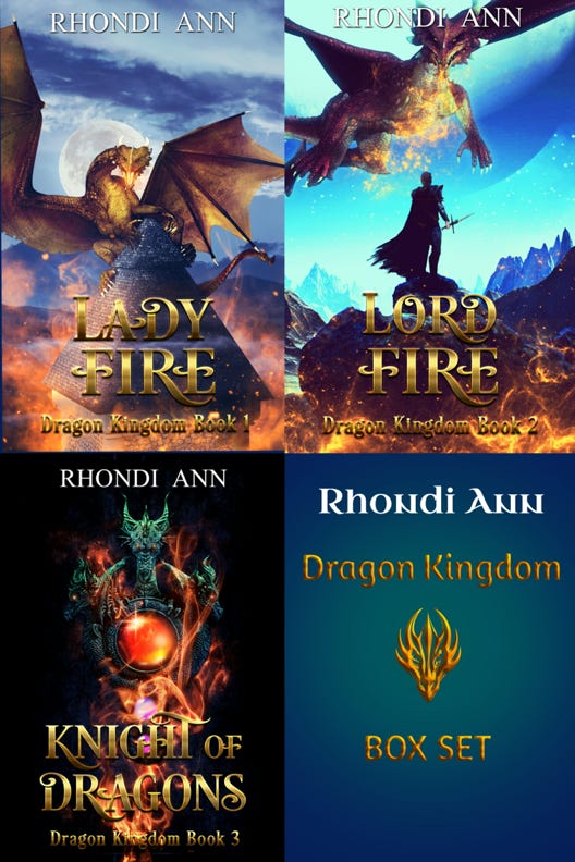 Knight of Dragons by Rhondi Ann Series: Dragon Kingdom Book 3